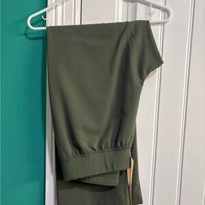 Figs Moss Green Scrub Pants-Livingston Petite